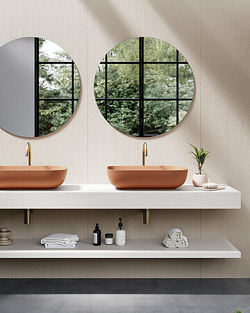 Maßgefertigte Waschtische von Acquabella: totale Gestaltungsfreiheit und millimetergenaue Präzision 