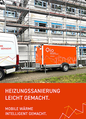 Mobile Heizzentrale QHZ 150 zur Überbrückung   