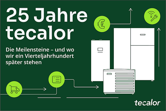 25 Jahre: tecalor feiert Jubiläum und richtet den Blick auf die Zukunft des SHK-Handwerks