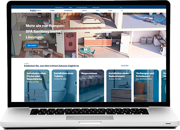 SFA Sanibroy stellt neue Website vor