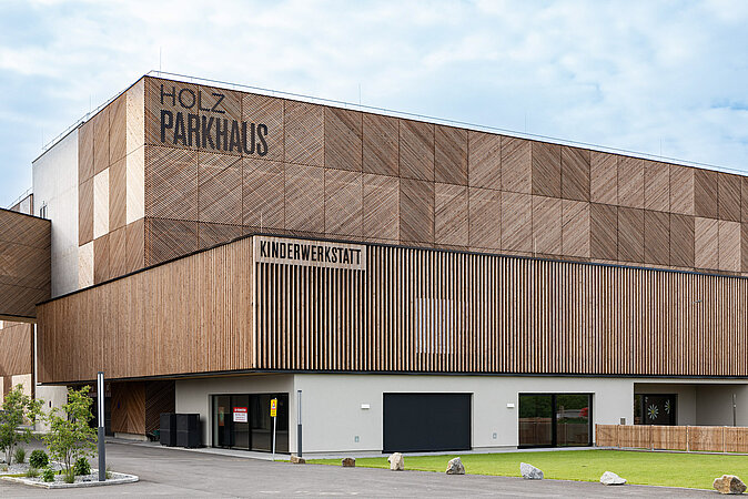 Hargassner Parkhaus siegt beim Holzbaupreis