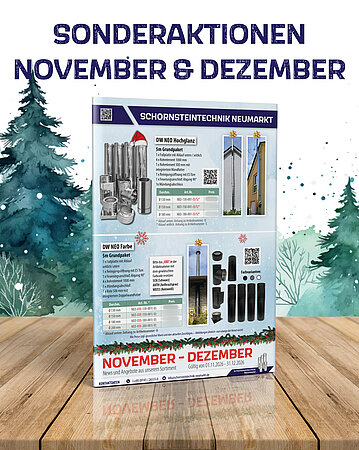 Schornsteintechnik Neumarkt: Sonderaktionen November & Dezember