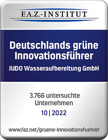 JUDO als „Deutschlands grüner Innovationsführer“ ausgezeichnet 