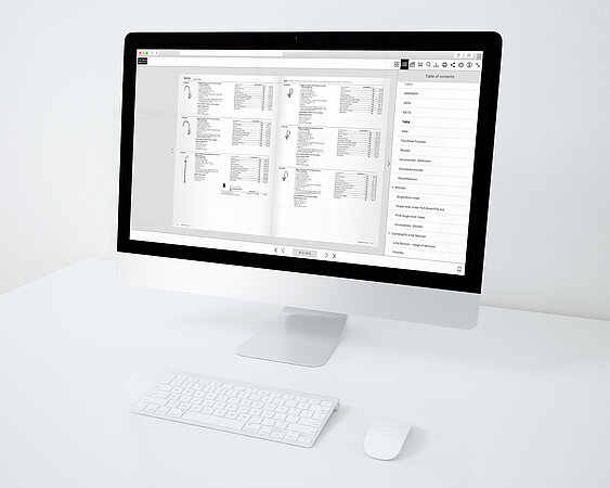 Dornbracht Preislisten Bad und Küche – jetzt digital und als Druckversion erhältlich