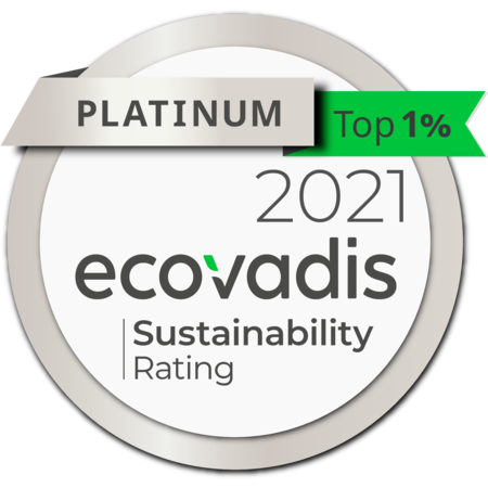 Geberit Nachhaltigkeitsmanagement wiederholt mit der höchsten Auszeichnung der Plattform EcoVadis bewertet