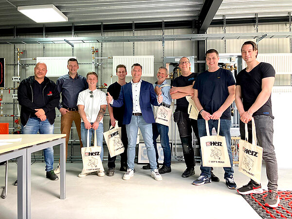 HERZ Laborstand in den Niederlanden