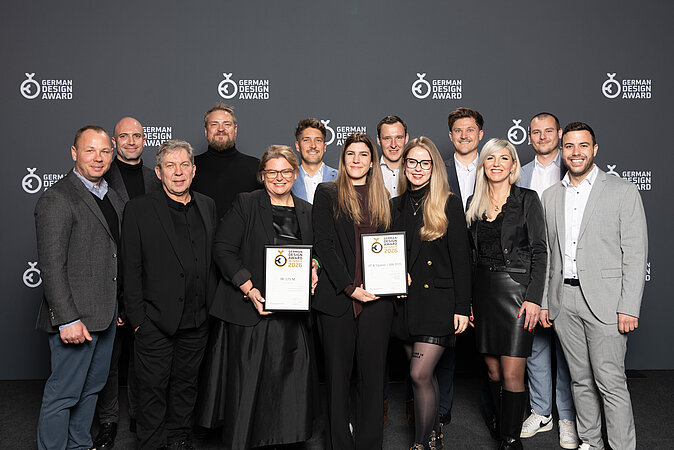One GF – zwei German Design Awards