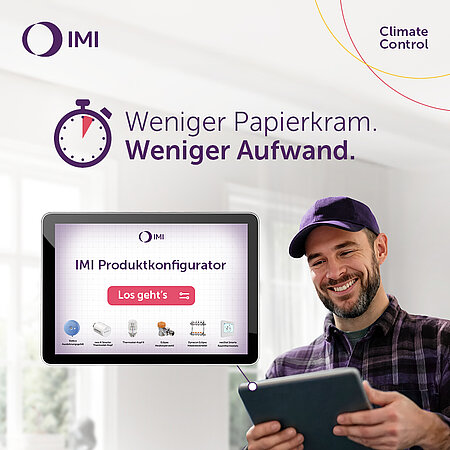 IMI-Produktkonfigurator: Per Klick zur passenden Armatur