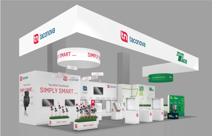 Taconova Neuheiten auf der ISH, Halle 9.0, Stand B05