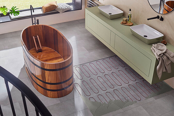 AEG Haustechnik: Elektrische Fußbodenheizung liegt im Trend