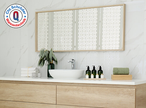 Aufsatzwaschtische von Schröder Wannentechnik – für jedes Bad ein Hingucker