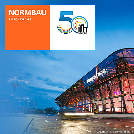 NORMBAU GmbH auf der IFH/Intherm 2026 – 14.–17. April | Halle 7 · Stand 7.419