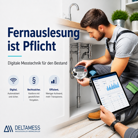 DELTAMESS: Fernauslesung ist Pflicht – warum 2026 das Entscheidungsjahr im Bestand ist