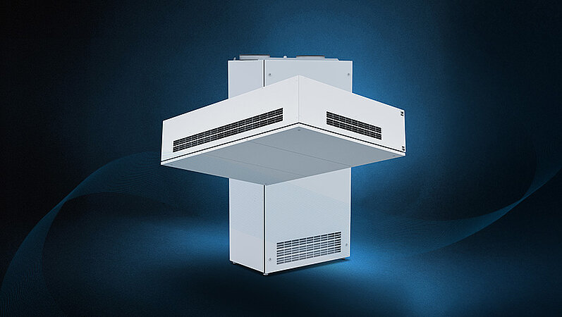 Airflow erweitert DUPLEX Vent Easy Serie um deckenhängendes Lüftungsgerät
