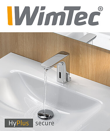WimTec: Automatische Verstopfungserkennung am Waschbecken mit HyPlus secure