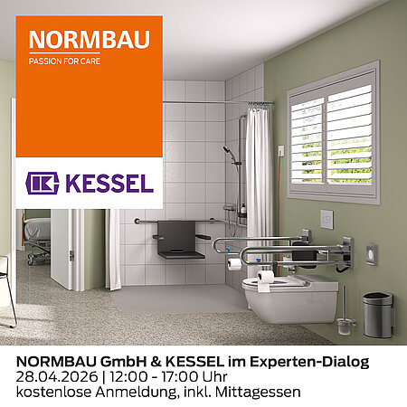 Pflegegerecht planen. Normgerecht umsetzen – Ihr Update für Gebäude im Gesundheitswesen