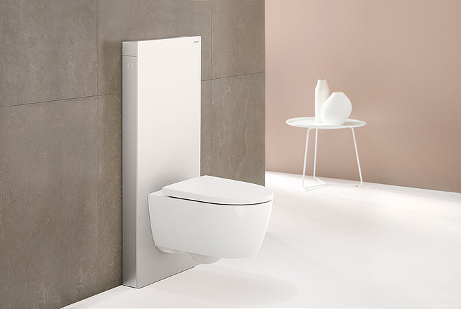 Geberit Monolith Sanitärmodul: neue Perspektiven bei der WC-Modernisierung