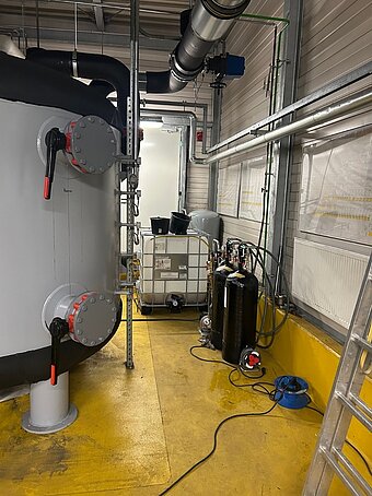 UWS: Heizwasseraufbereitung im Praxiseinsatz: 20-m³-Heizungsanlage erfolgreich saniert