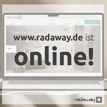 RADAWAY: Unser Webauftritt erstrahlt im frischen Look!