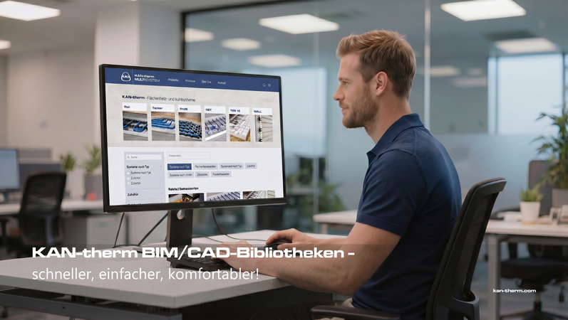 KAN-therm BIM/CAD-Bibliotheken – schneller, einfacher, komfortabler!