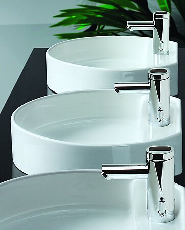 CONTI+ Innovation: Solarmodul reduziert Stromverbrauch bei elektronischen Waschtischarmaturen