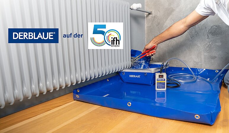 IFH intherm 2026: Sauberer Service im SHK Handwerk mit DERBLAUE®