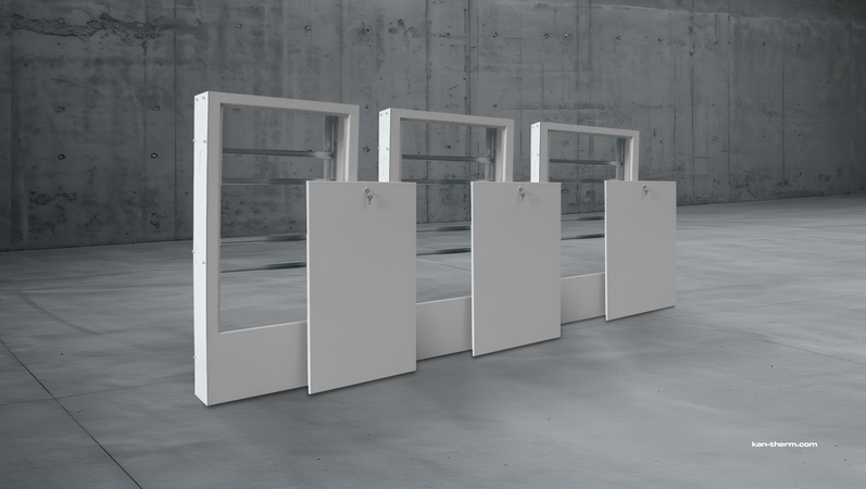 KAN-therm: Modul-Schränke mit 200 mm Bautiefe