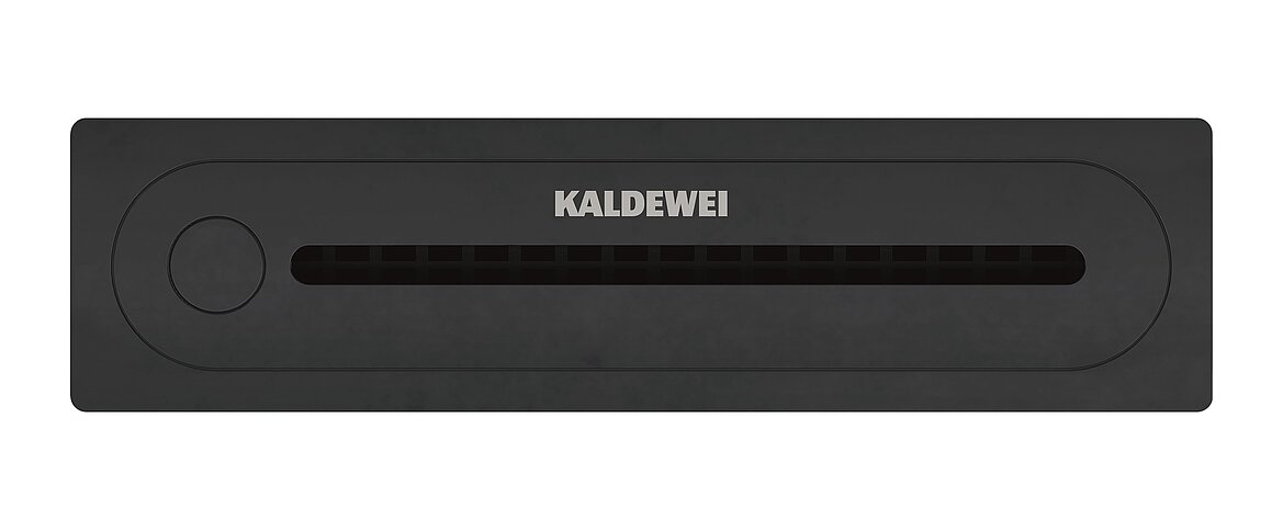 Kaldewei FlowPoint Zero Schwarz Matt Foto: KALDEWEI