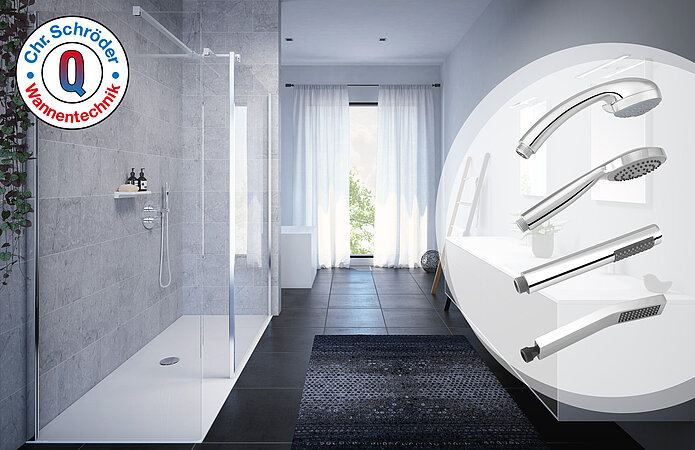 Schröder Wannentechnik: Unsere Brausen für einen klaren Kopf.