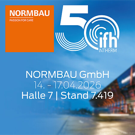 In 7 Tagen geht’s los: Besuchen Sie NORMBAU auf der IFH/Intherm 2026 