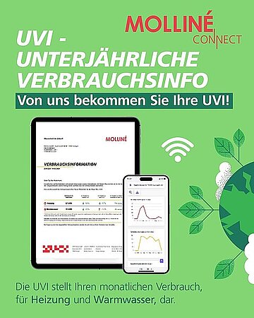 Bereitstellung Ihrer UVI über Molliné Connect
