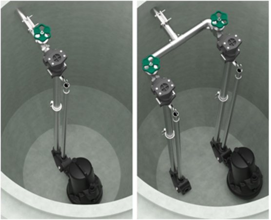 Pentair Jung Pumpen: Sanierung von Armaturen in Betonschächten