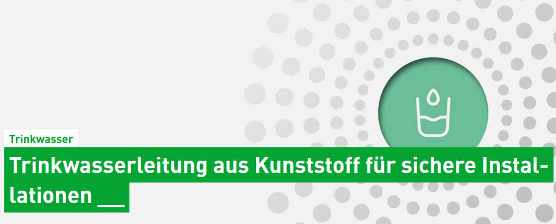aquatherm: Kunststoffrohre für sichere Trinkwasserleitungen