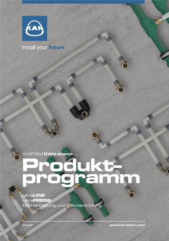 KAN-therm: Neuer Produktprogramm-Katalog DE 23/8