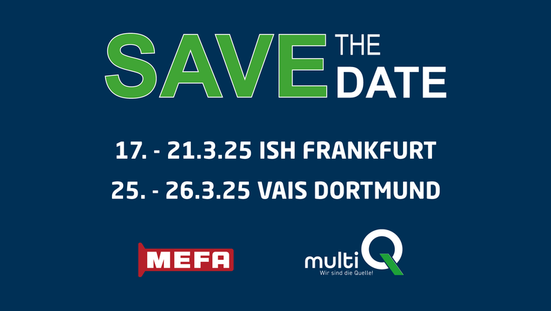 multiQ: BESUCHEN SIE UNS AUF DER ISH 2025!