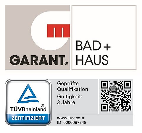 GARANT Bad + Haus bietet 2026 erneut Fachseminare zur präventiven Badplanung an – inklusive optionaler TÜV-Zertifizierung für SHK-Handwerker.