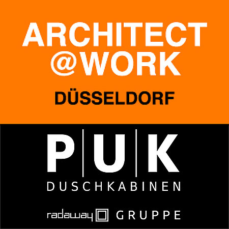 PUK Duschkabinen: ARCHITECT@WORK Düsseldorf – Wir sind dabei!