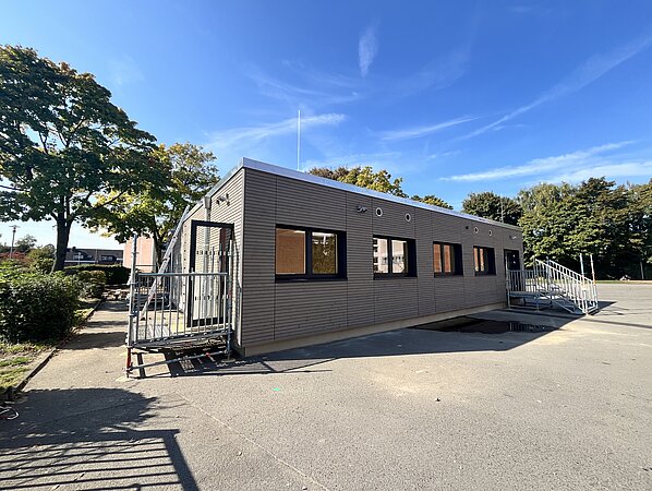 Airflow: DUPLEX Vent X in Mönchengladbacher Modulbauklassenzimmern