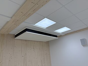 Das DUPLEX Vent X stellt als erstes dezentrales Lüftungsgerät mit integrierter Wärmepumpe eine vollständige All-in-One-Lösung für die Bereiche Lüften, Heizen und Kühlen dar.