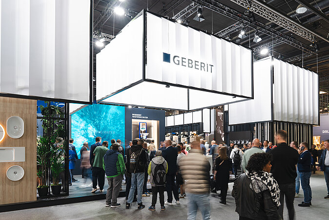 Publikumsmagnet: Geberit begeistert auf der ISH 2025
