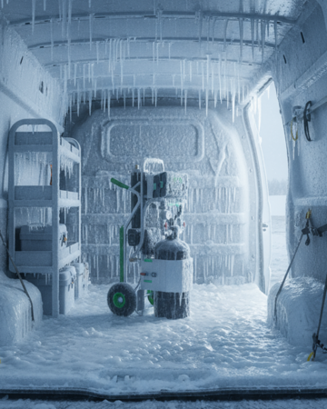 UWS: Herbstzeit – Frostgefahr - Wie Ihre Aufbereitungsgeräte und Harze den Winter zuverlässig überstehen