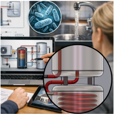 ATEC - Webinar: Holistisch planen - Trinkwasserhygiene, Pufferspeicher, Wärmepumpe