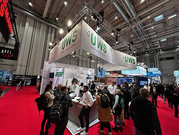 UWS auf der SHK + E Essen 2026 – Halle 6 / Stand 6G12