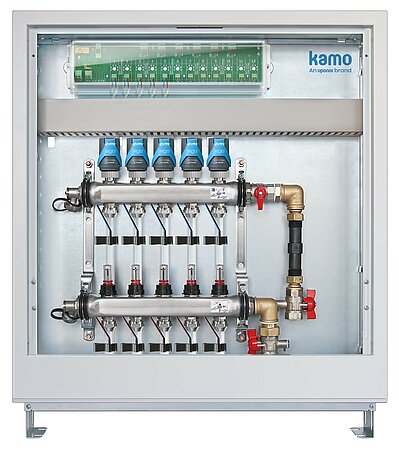 Vollautomatischer hydraulischer Abgleich – mit der Verteilerstation von der Uponor Kamo GmbH