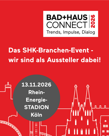 Schornsteintechnik Neumarkt: Bad + Haus CONNECT 2026 - wir sind dabei!