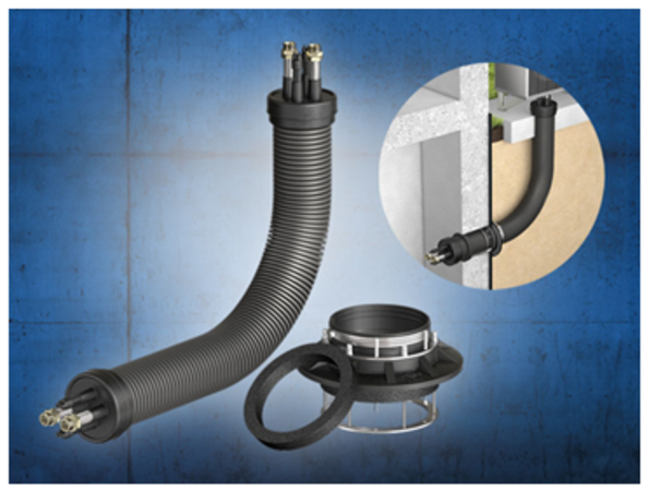 Wärmepumpeninstallation: DOYMAfix® im Einsatz.