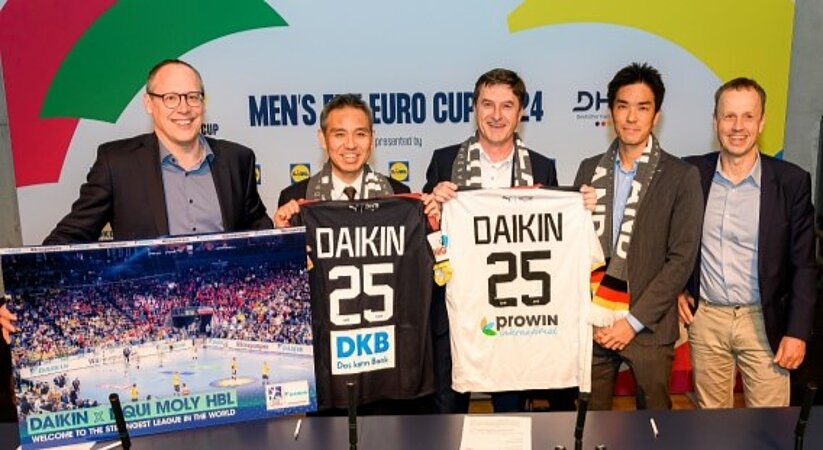 Daikin ist neuer Sponsor des Handballs in Deutschland