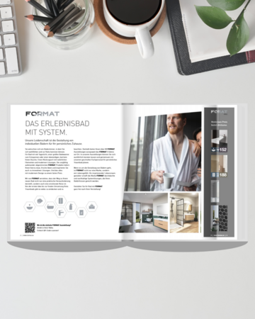 WUPPER-RING: Badgestaltung mit System - Das neue FORMAT Badbuch 2025/26