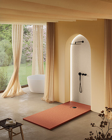 Neue Duschwannen von Acquabella: Design trifft Funktion