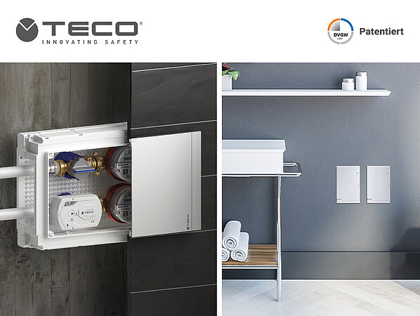 TECO Kit K4CC Wasserverbrauchserfassung – Funktionalität trifft auf modernes Design